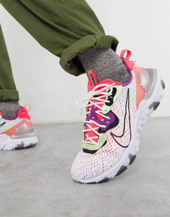 Nike React Vision Bijele Roze - Muške Tenisice | 90854OZXW